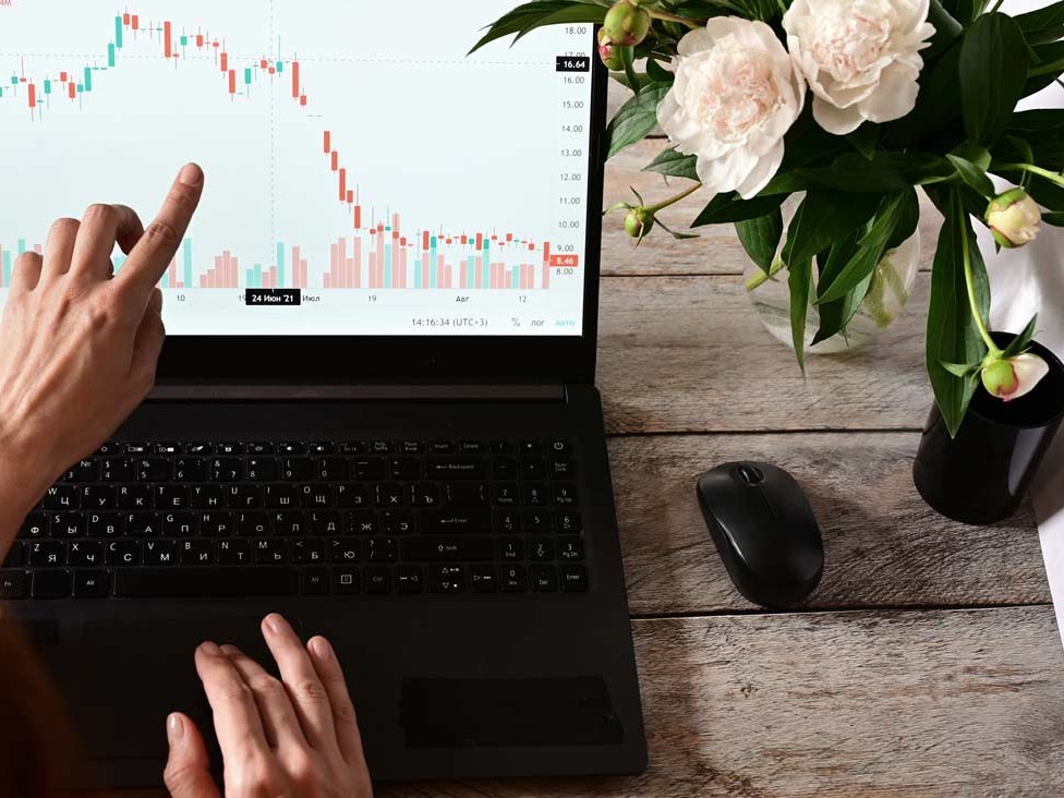 stock trading flowers
